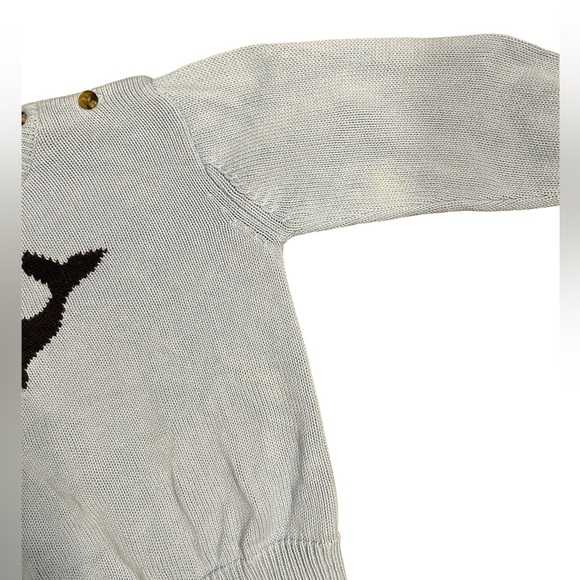 Gymboree Whale Sweater – Size 2T (Light Blue) - Picture 2 of 4